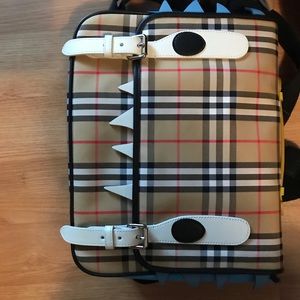 Burberry vintage monster backpack satchel